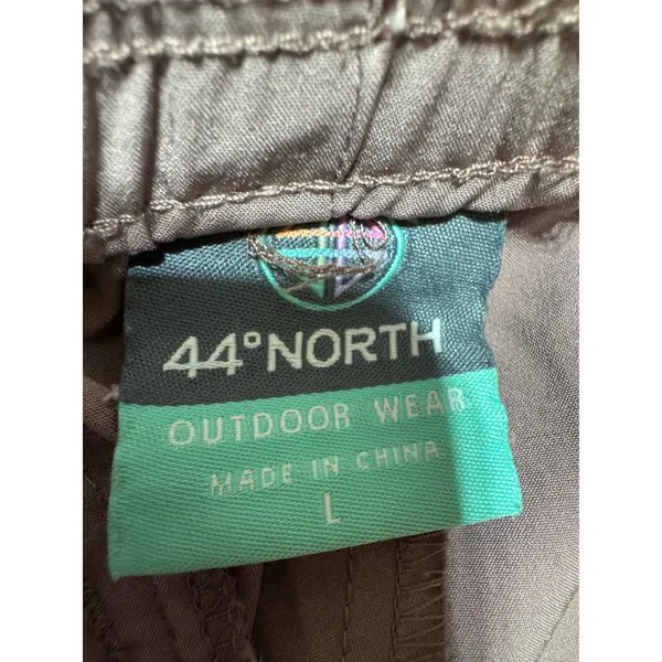 44° North Women's‎ Large Mauve Cargo Pants Hiking Outdoor Lightweight - Image 8