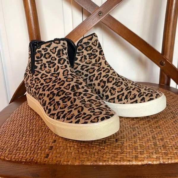 Steve Madden Loxer knit leopard pull on sneaker 8 - Image 5