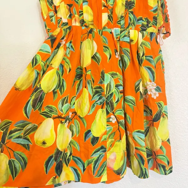 NWT FARM Rio Chic Pears Belted Mini Dress - Image 10