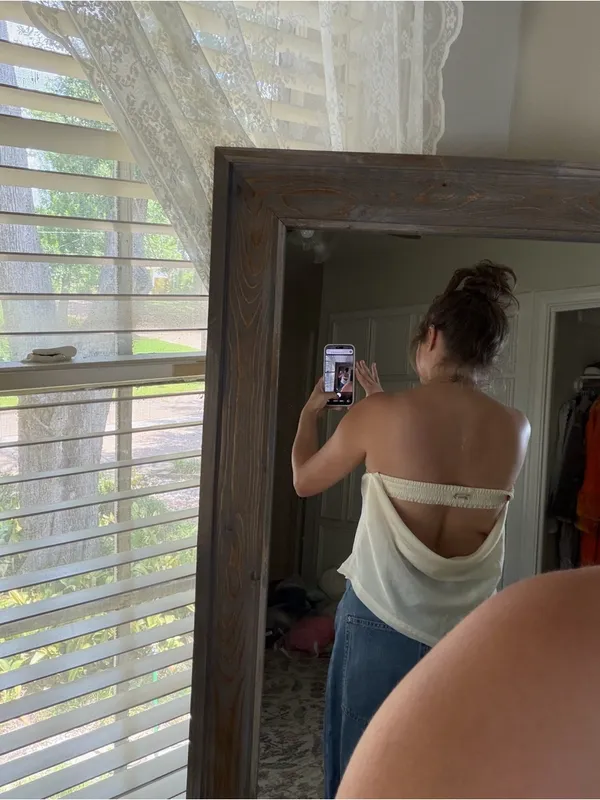 Free people satin tube top - Image 2