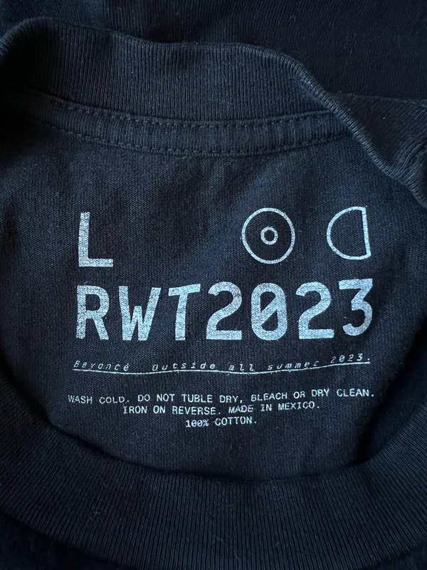 Like New Beyoncé 2023 Renaissance World Tour T-Shirt - Image 4