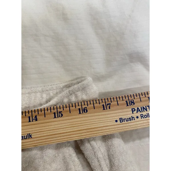 Aerie Fleece Jogger Cream Color Size Large - Image 7