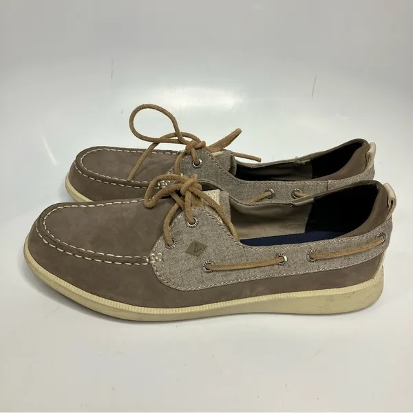 Sperry top sider leather‎ boat Shoes size 9 - Image 3