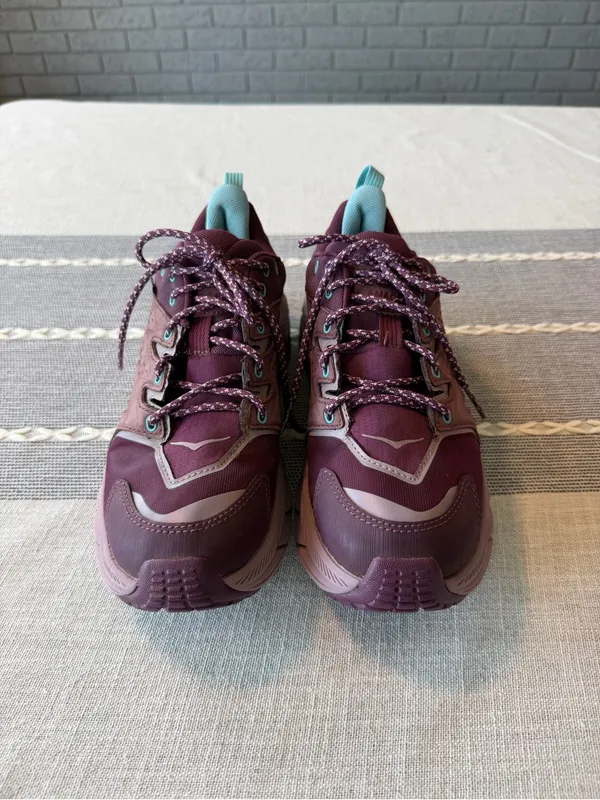 Hoka Anacapa Low GTX Grape Wine Running Shoes Size 7 - Image 2