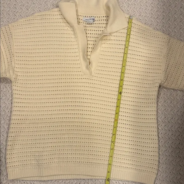 Urban Revivo Womens Xs Blouse Embroidery Cream Color - Image 3