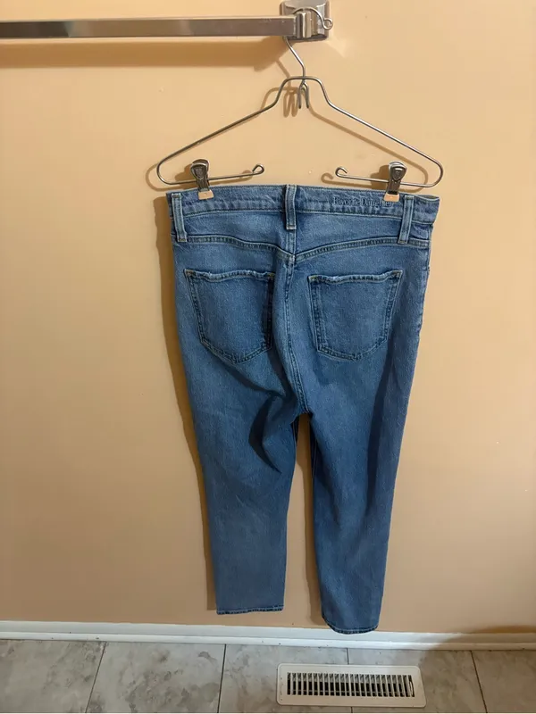 Favorite Daughter Valentina Super High Rise Cigarette Ankle Jeans in Santiago - Image 7