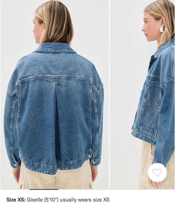 Free People Opal Swing Denim Jacket - Image 4