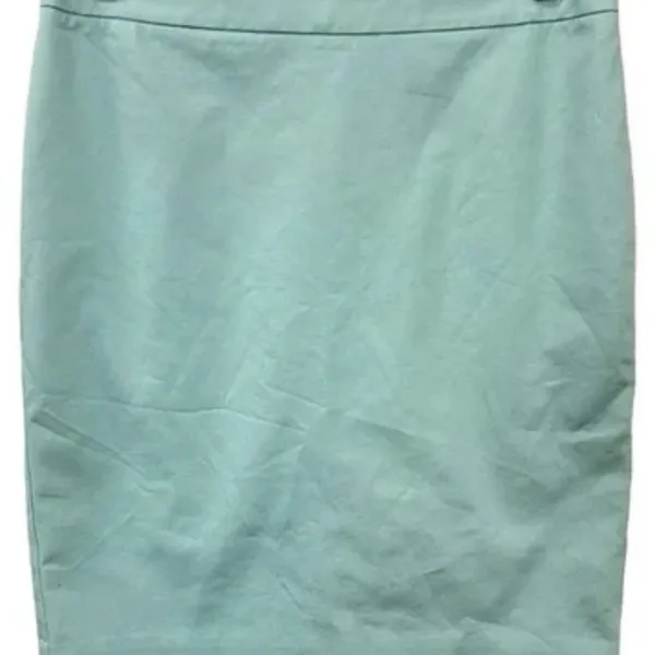 Jordan Almond Mint Green Twill Pencil Skirt. Worn Once, Like New - Image 3