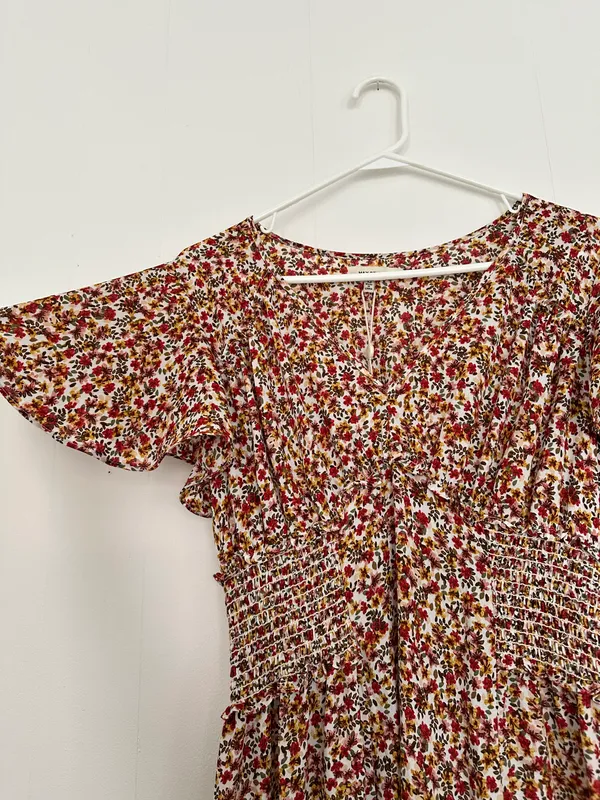 Max Studio Floral Midi Dress - Image 2