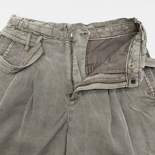 AEO Wide Leg Crop Pants Women Size 0 Indie Boho Earthy Utility Coastal Urban‎ - Image 6