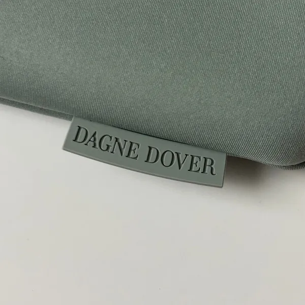 Dagne Dover Pouch Neoprene Sage Green Small Zippered Travel Pouch - Image 5