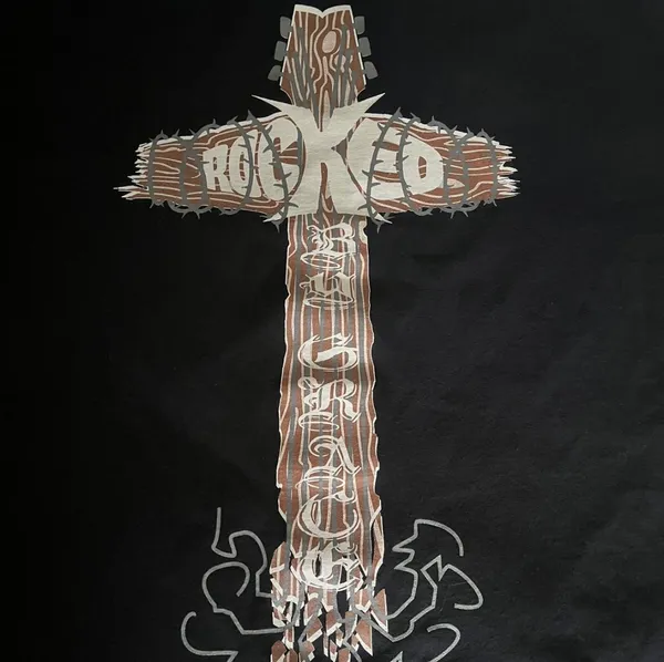 Gildan Y2K Grunge “Rocked” Tee - Image 2