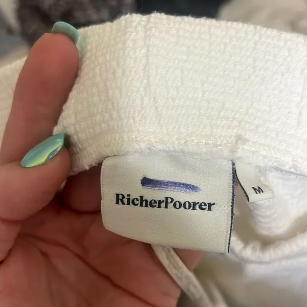 ✨Richer Poorer Bounce Knit Unwind In Bone Sz Medium Pants✨ - Image 7