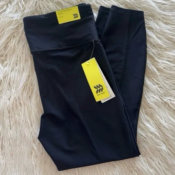 All In Motion Effortless Support Leggings Black Size Large - Image 2