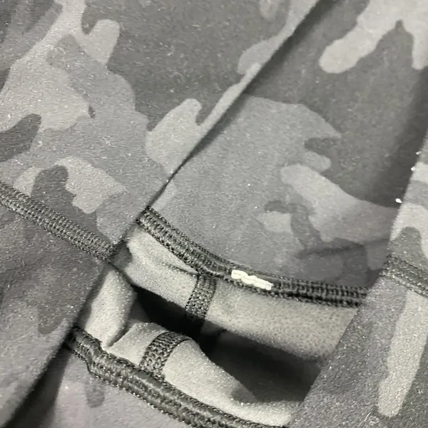 Lululemon Leggings Womens 10 Black Incognito Camo High Rise‎ Yoga Athletic Pants - Image 8