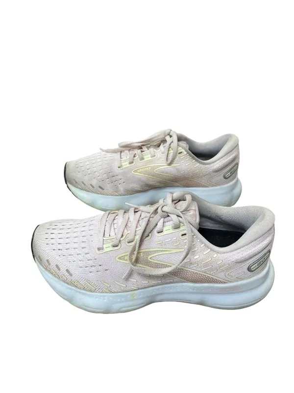 Brooks Glycering 20 womens pink white walking running sneakers sz 8 SKU 10-574 - Image 4
