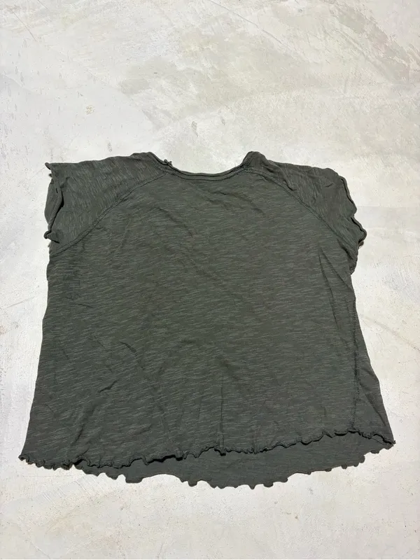 Natural life Olive Green cotton Tee large - Image 3