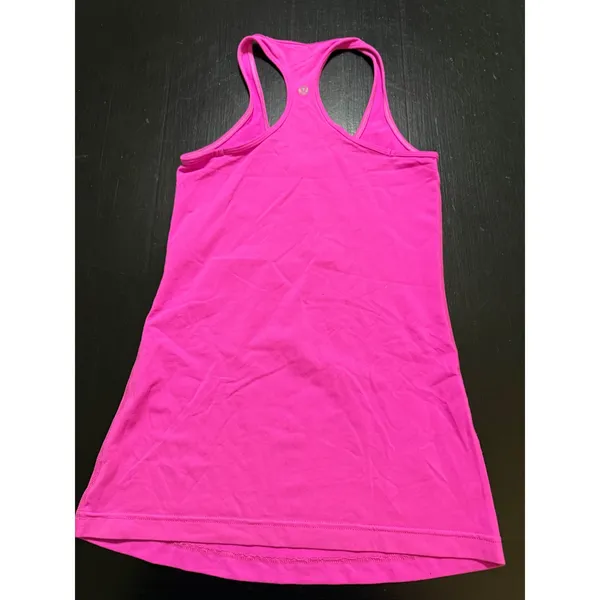 Lululemon Racerback Athletic Tank Top Hot Pink Women Workout Yoga Gym - Image 6