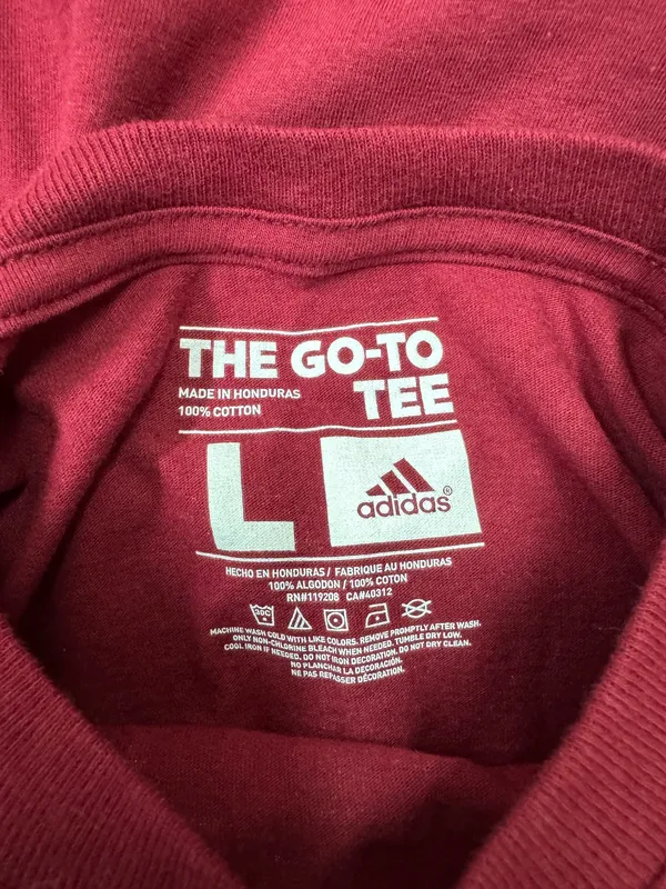 NWT Adidas Virginia Tech Short Sleeve T-Shirt Size Large - Image 4