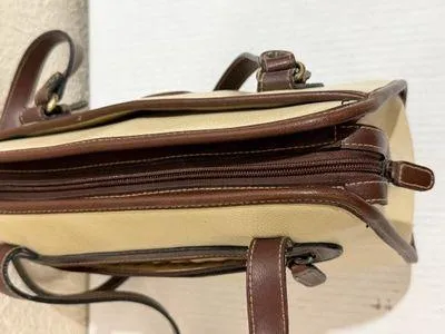 Vintage Rampage Beige Brown Shoulder Bag Classic 90s Y2K Structured Purse - Image 19