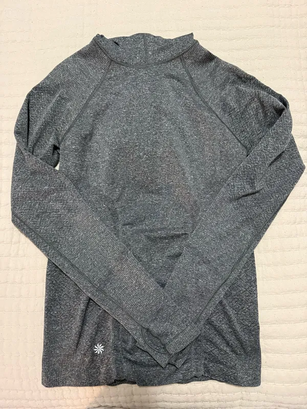 Athleta Long Sleeve Top with hood - Image 3