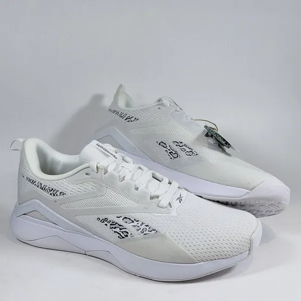 Reebok Size-10.5 Women's‎ Nanoflex Tr 2 Training Shoes White - Image 2