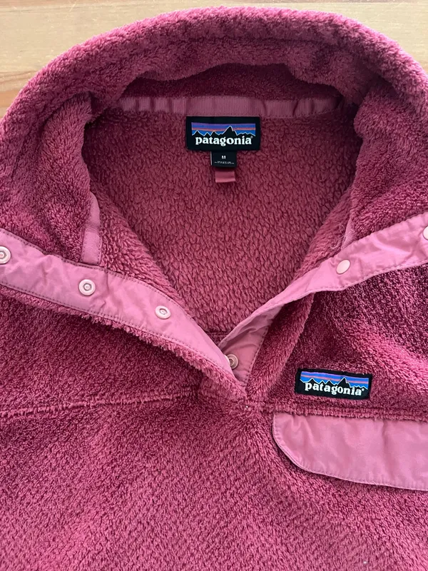 Patagonia Pink Snap-T Fleece Pullover - Image 3