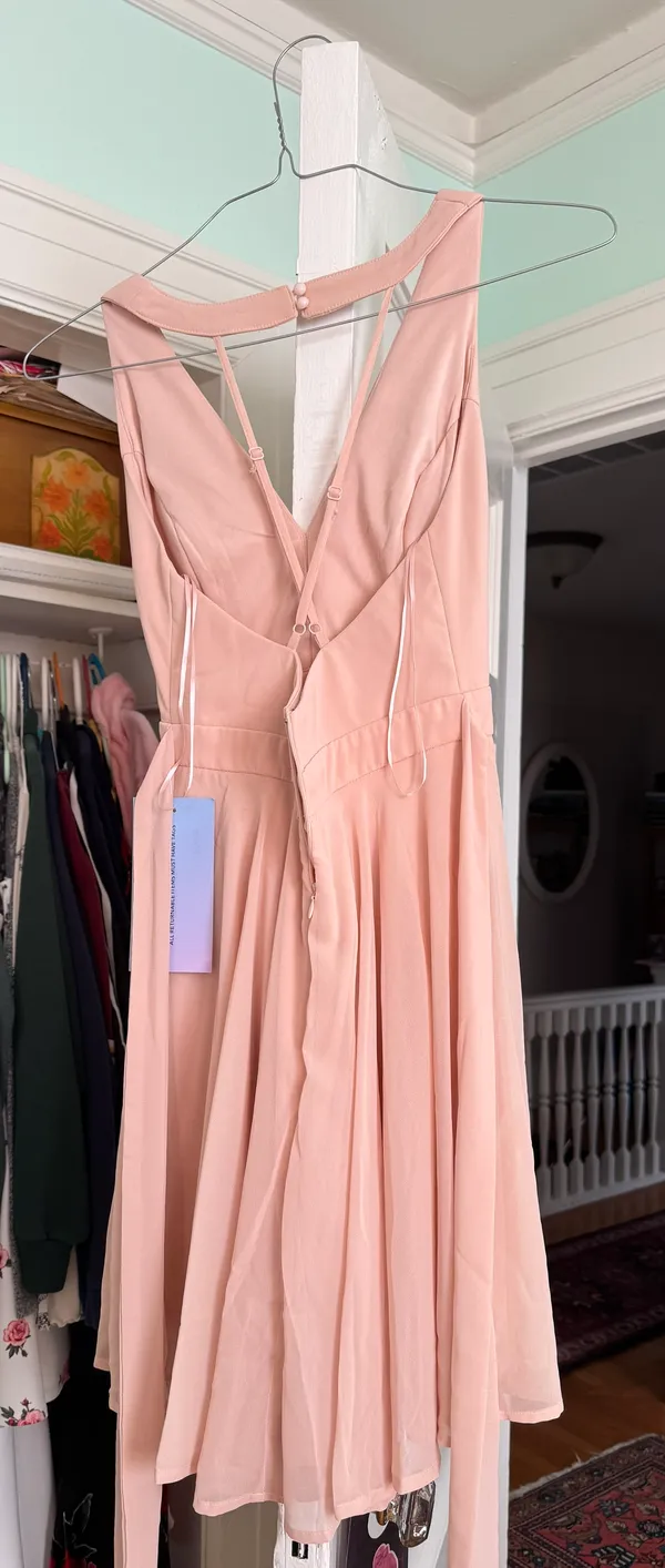 Maniju Blush Mini Prom Dress - Image 2