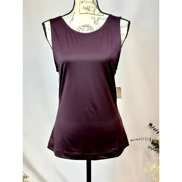 Free People Take You There Open Back Cami Wine M - Image 9