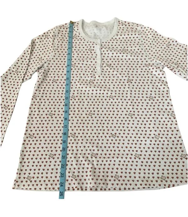 Long Sleeve Texas Hearts Pajamas - Image 6
