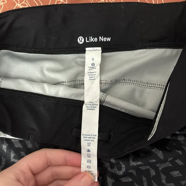 Lululemon Black shorts  - Image 3