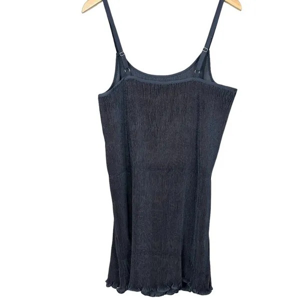 NWT City Chic Zaneta Chamise Mini Slip Dress in Indigo Blue Size 18 - Image 7