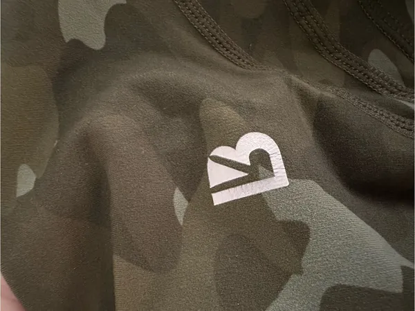 Buffbunny Camo High Waist Leggings Olive Green Small Athleisure Athletic Travel - Image 7