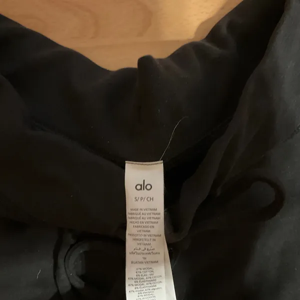 Alo Yoga Sway Bootcut Sweatpant Black S - Image 3