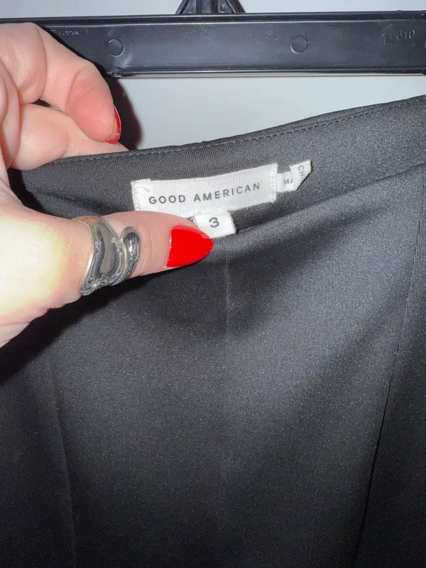 Good American Good Waist Scuba Pants - Image 3