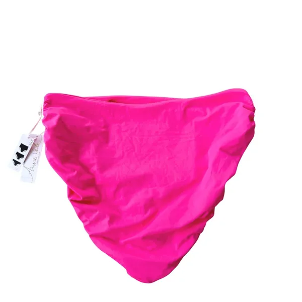 Anne‎ Cole Orchid High Waisted Ruched Bikini Bottom Size Large Convertible NEW - Image 4