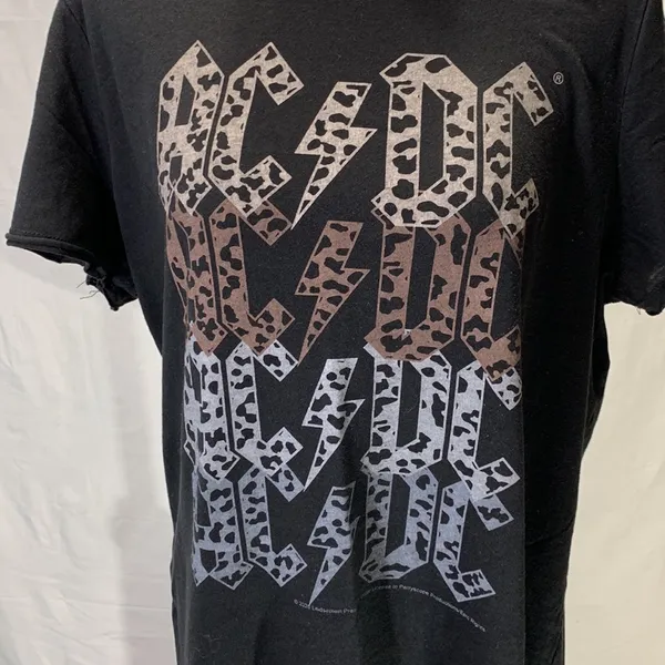 AC DC Tee Black Size 2X - Image 2