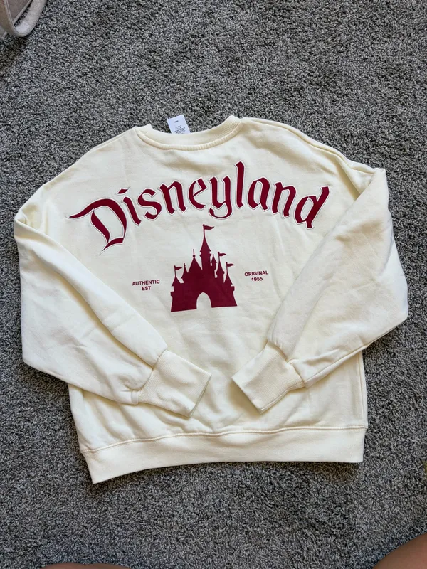 Authentic Crème and Maroon Disney Parks Jersey - never worn  - Image 3