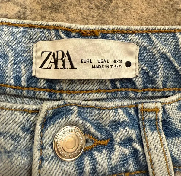 ZARA Jean Skirt Denim - Image 3