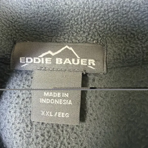 Eddie Bauer Womens XXL gray pink Half Zip Base layer Half Zip Pullover Sweater - Image 5