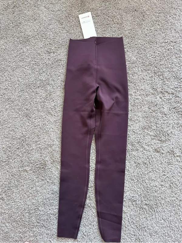Lululemon Glow Up Super-High-Rise Tight 28" Goodnight Plum size 4 NWT - Image 6
