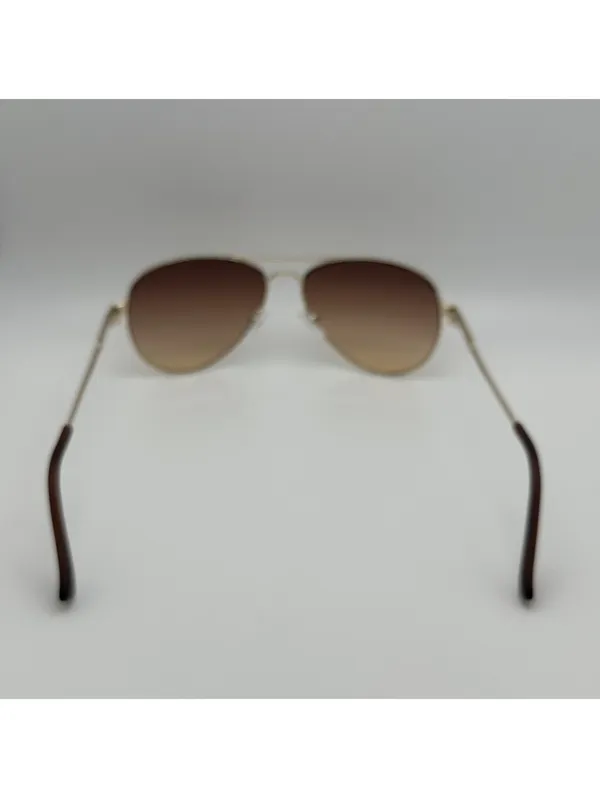 G by Guess Aviator Sunglasses with Gradient Brown Lenses - Image 7
