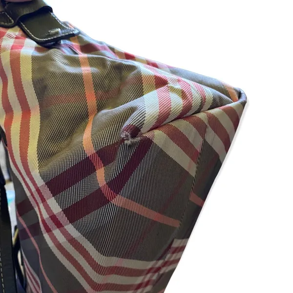 Burberry Blue Label Nova Check Canvas & Leather Purse - Image 9