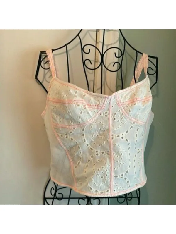 Free People Pop of Color Corset in Tea Combo M - Image 2