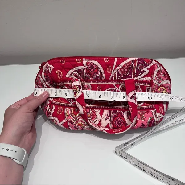 Vera Bradley Rosie Posie Retired Pattern Make Up Bag - Image 8