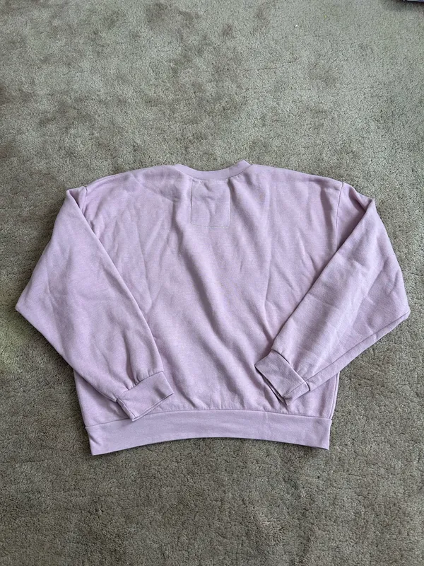 Aviator Nation Mauve Logo Relaxed Crewneck Sweatshirt Small Sold Out! Loungewear - Image 4