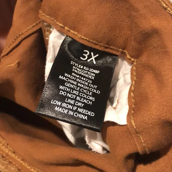 American Bazi Los Angeles Bronze Utility Cuffed Cargo Pants - Image 4