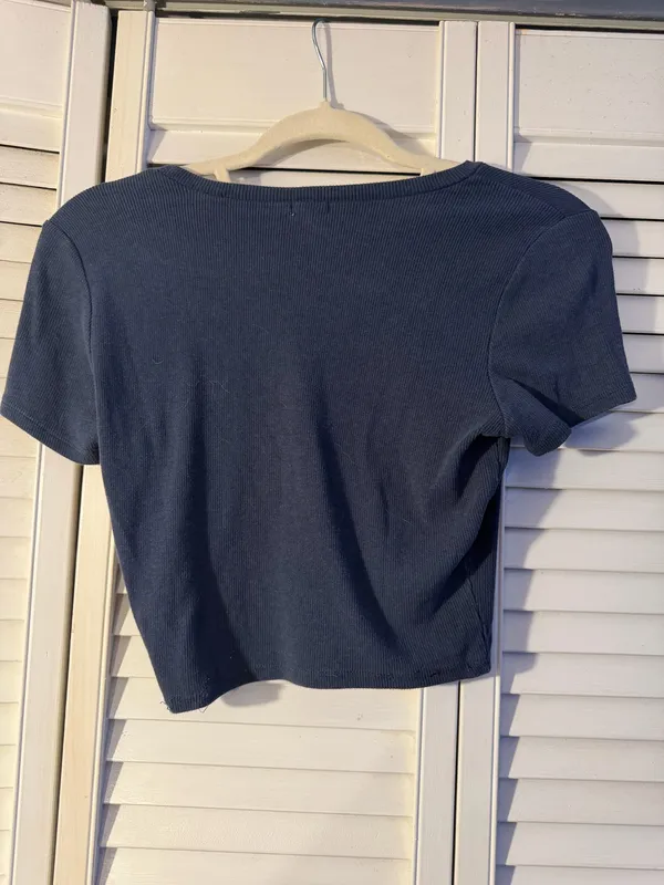 Magenta and Navy Garage Baby Tees - Image 4