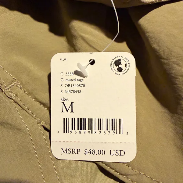 NWT Free People Movement Next Round Shorts Muted Sage - Image 4