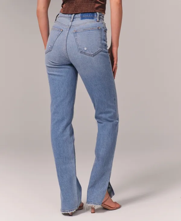 Abercrombie The 90s Straight Ultra High-Rise - Image 2